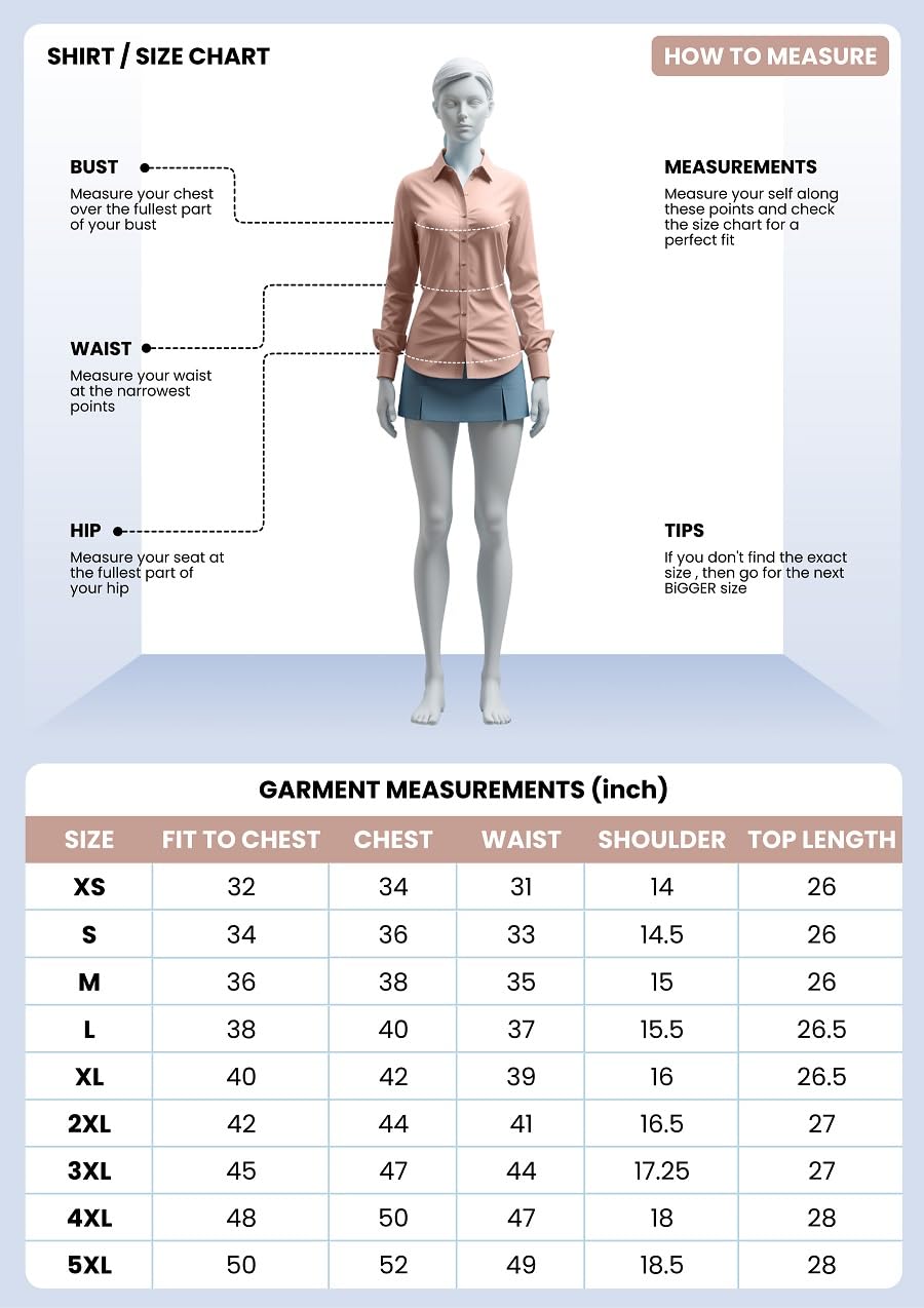 GRECIILOOKS Shirts for Women – Korean Style Long Sleeve Oversized Button Down | Plus Size Workwear Top for Office & Casual Wear