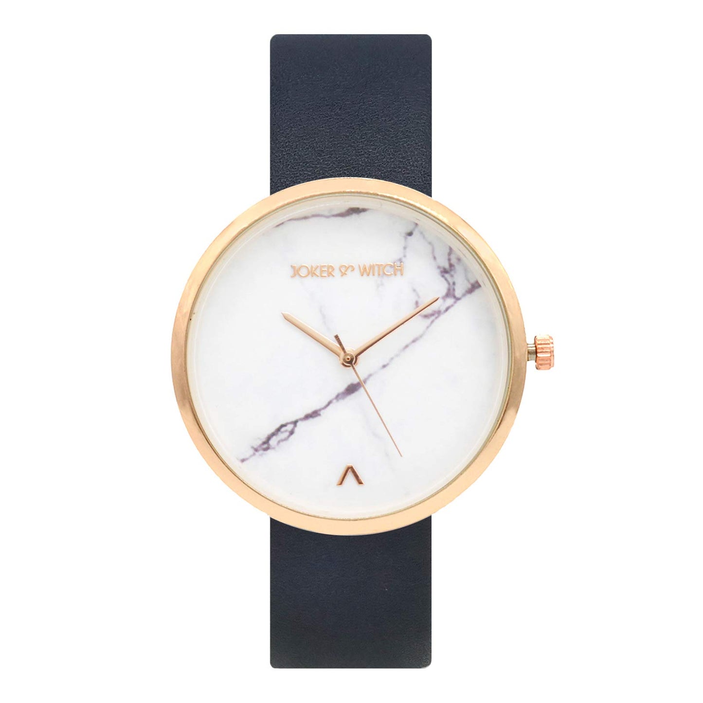 Joker & Witch Leather Women Miranda Analog Watch Bracelet Stack Combo, White Dial, Blue Band